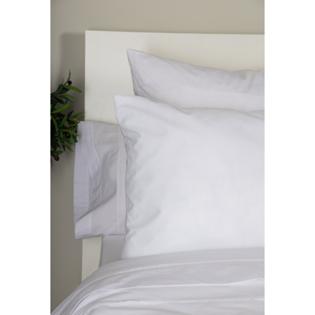 Taie d'Oreiller - PERCALE 80 fils/cm2 Collection Hôtellerie Premium