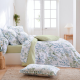 Parure Housse de Couette Angèle Tilleul