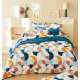 Parure Housse de Couette Modulo Cobalt