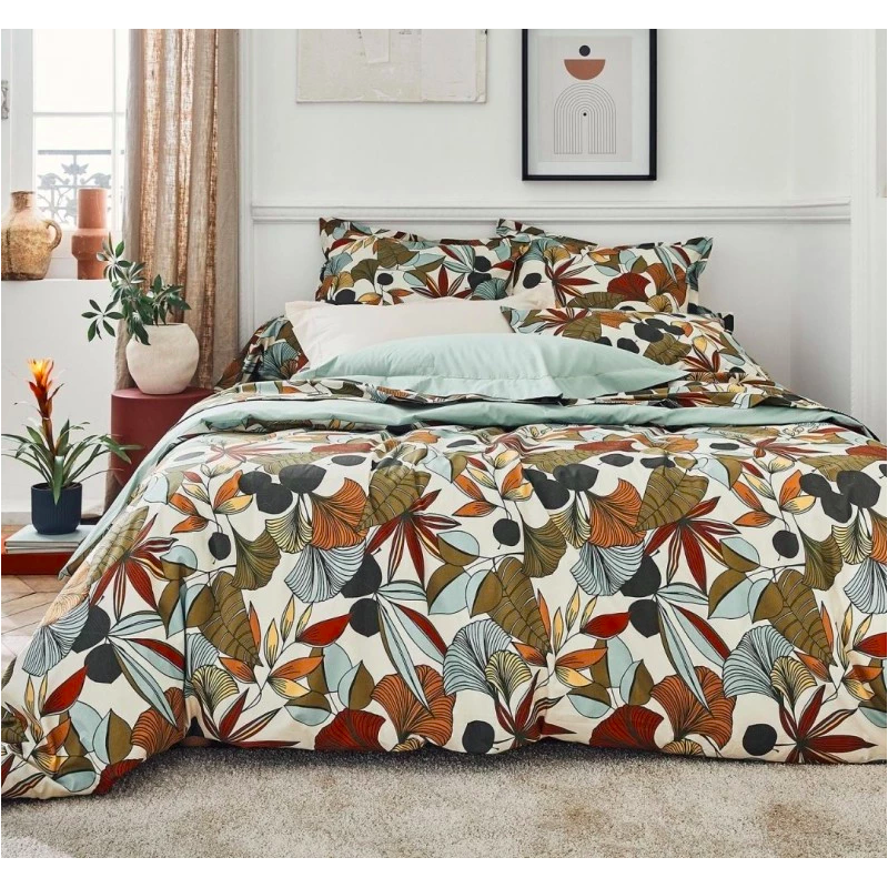 Parure Housse de Couette CASCADE SAUGE