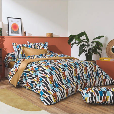 Parure Housse de Couette PIETRO CAMEL