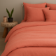 Housse de couette Corail lin lavé