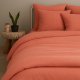 Housse de couette Corail lin lavé