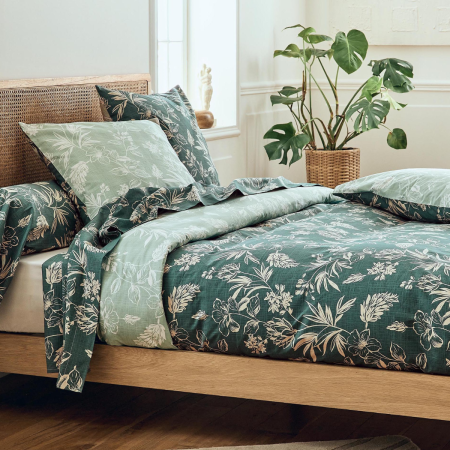 Parure Housse de Couette ELOISE Cyprès