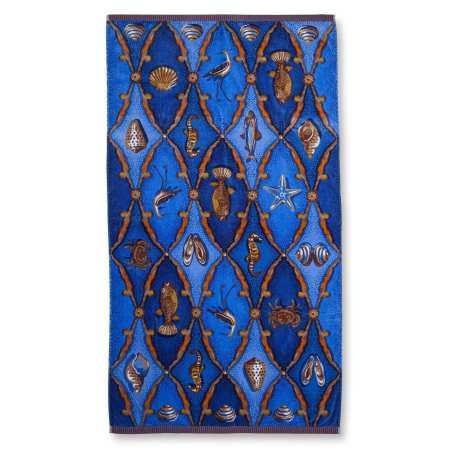 Drap de Plage Sea Beatchtowel Bleu