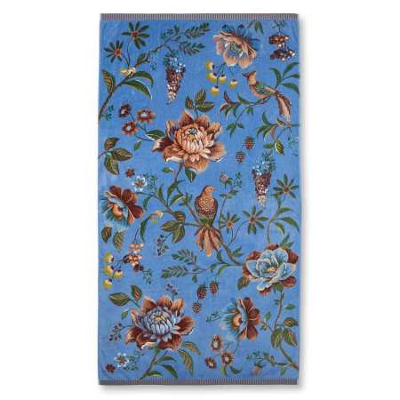Drap de Plage secret garden bleu