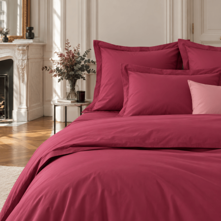 Housse de Couette - Collection PERCALE BIO 80 fils/cm2 100% Coton Issu de l'Agriculture Biologique