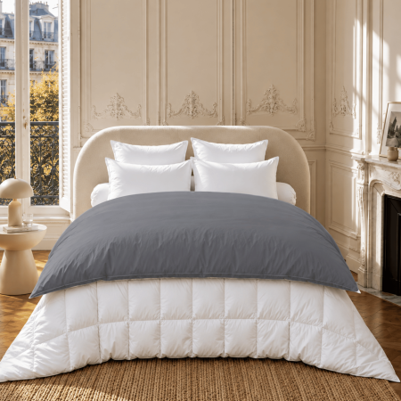 Housse d'Édredon - Collection PERCALE BIO 80 fils/cm2 100% Coton Issu de l'Agriculture Biologique