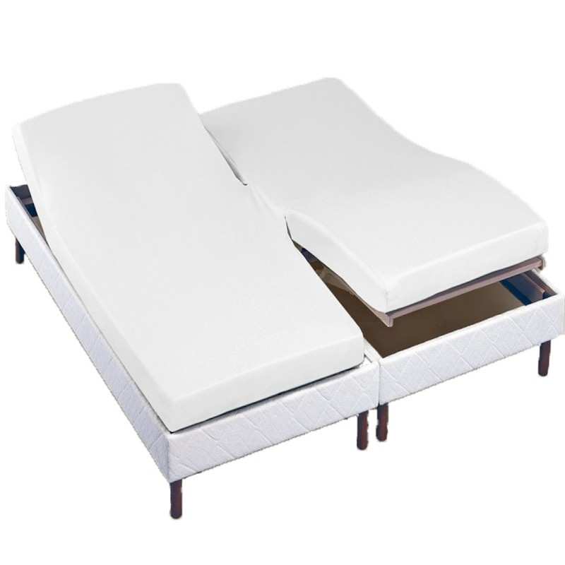 Protege Matelas Tête et Pied Relevable Imperméable Polyuréthane