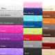 Taie d'oreiller 65x65 Satin de Coton 120 fils/cm2 Fines Rayures