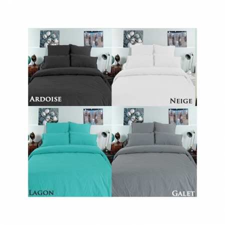 Housse de Couette Coton Lavé 110g/m²