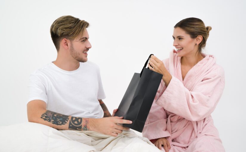 cadeau peignoir personnalisé couple
