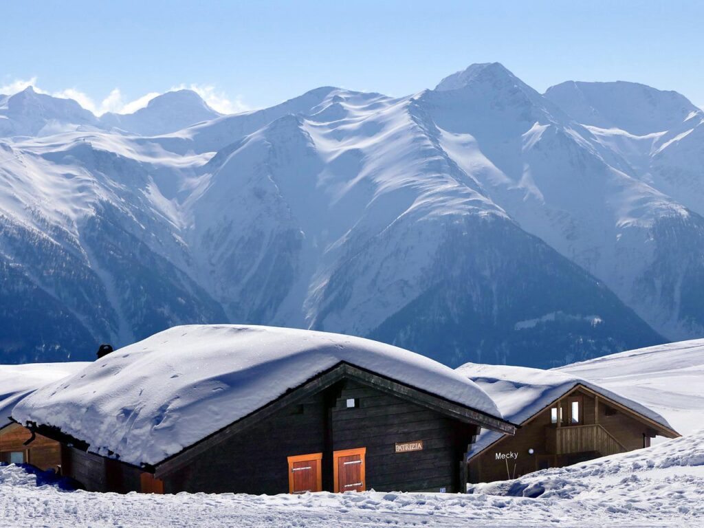 linge de lit chalet montagne