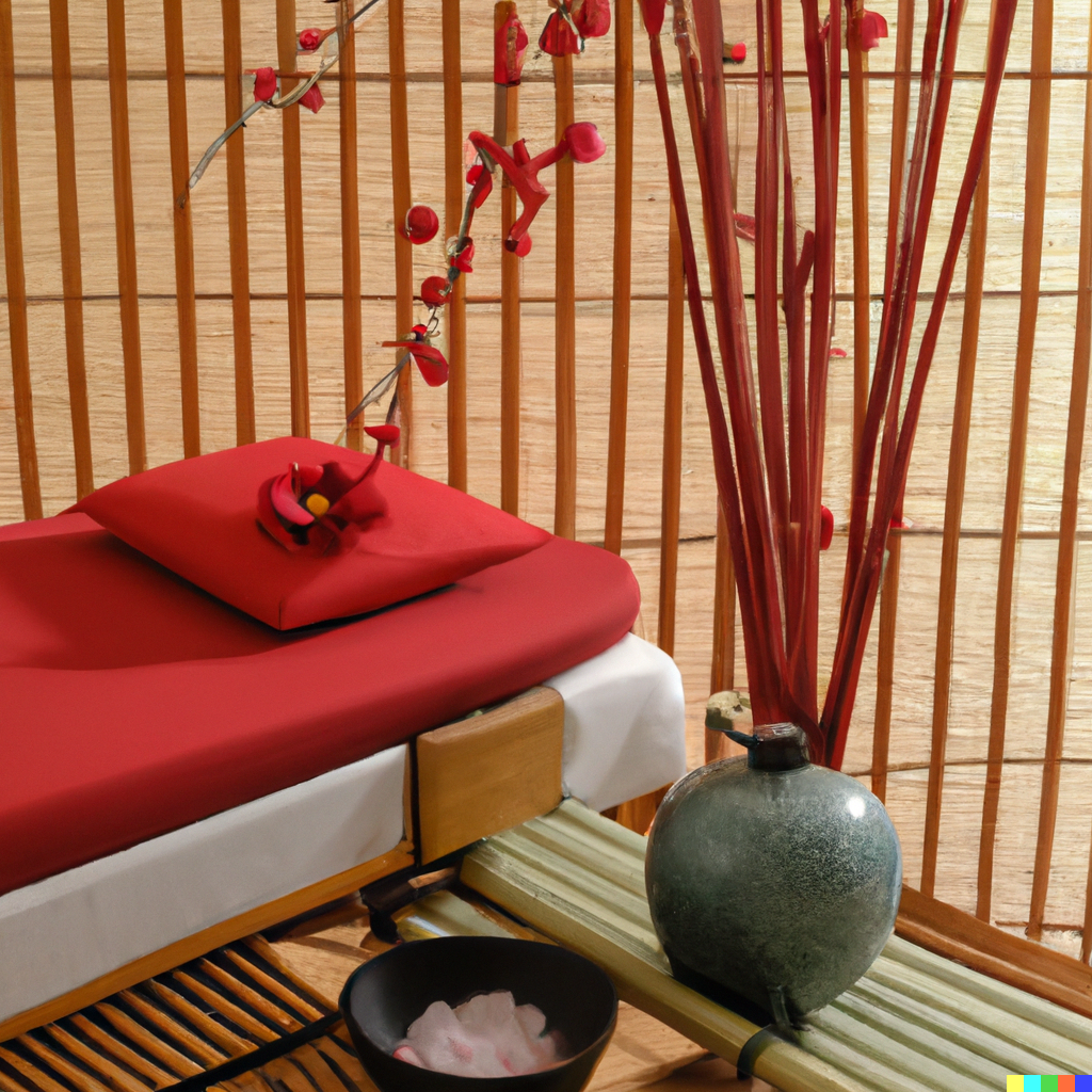 Idée déco pour une chambre zen