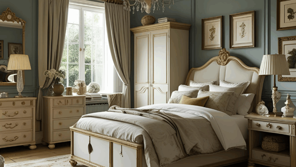 déco chambre style anglais