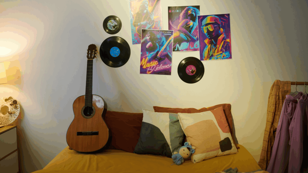 chambre aesthetic vintage