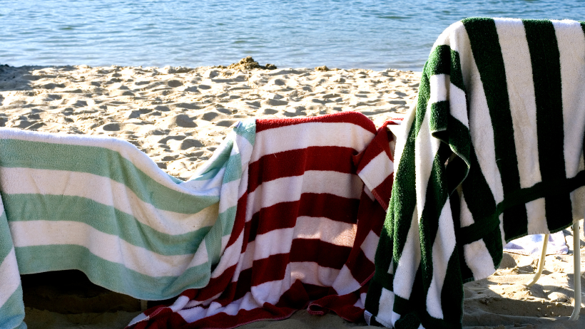 tailles de linge de bain