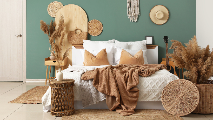 chambre style nature