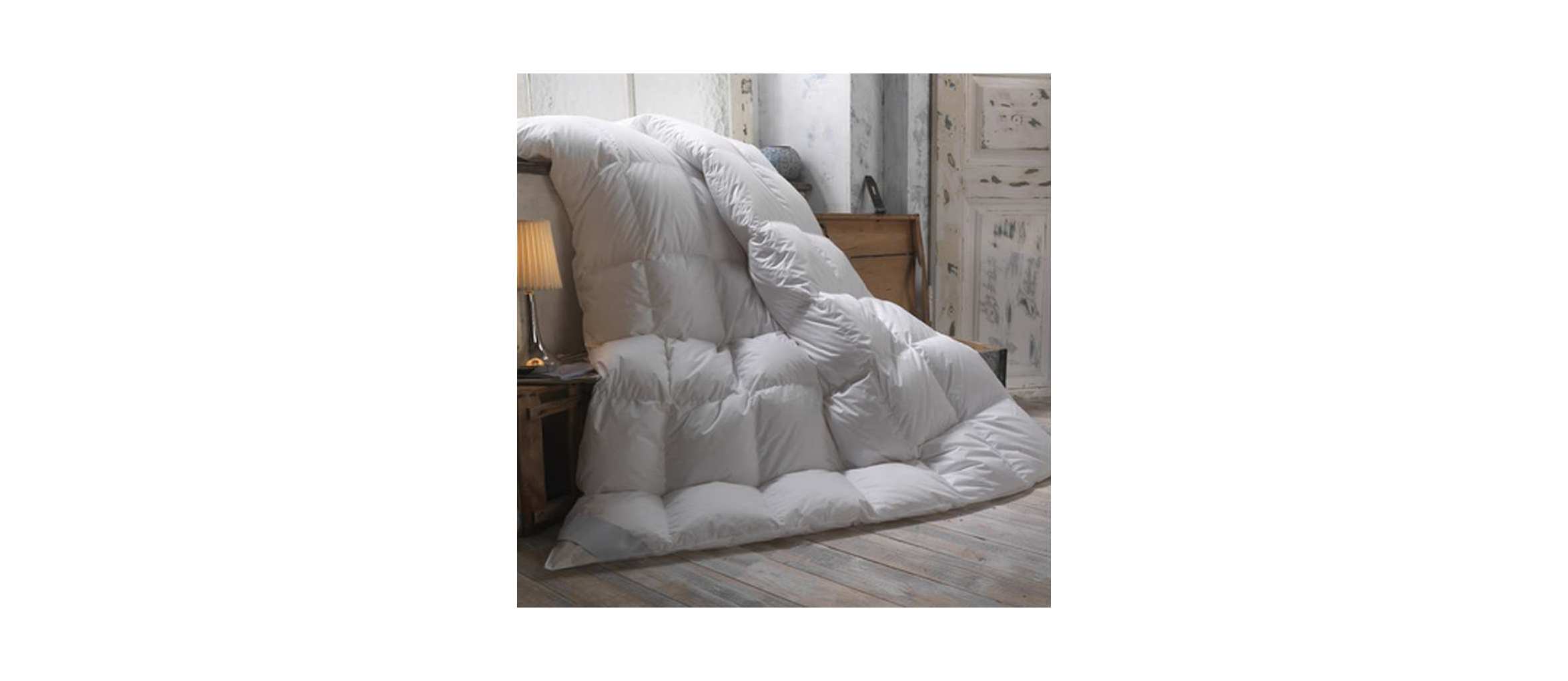 Couette Collection PALACE Naturel 90% Duvet Oie Neuf de France Couette Collection PALACE Naturel 90% Duvet Oie Neuf de France