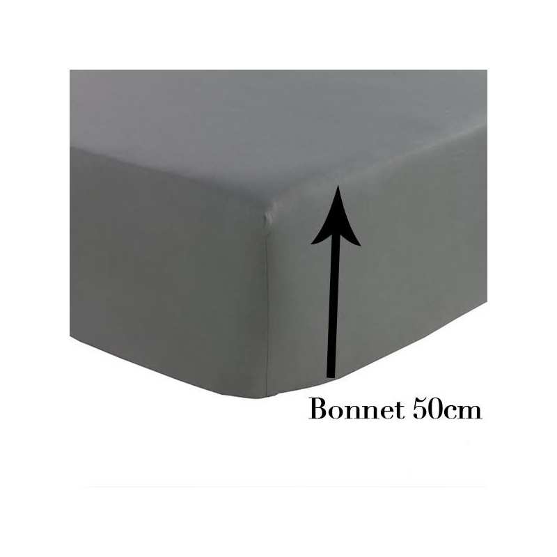 Draps Housse Bonnet 50 Cm La Compagnie Du Blanc