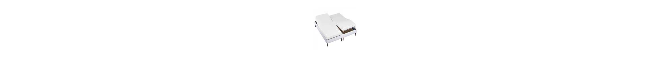 Drap Housse 2 x 100 x 200 tête et pied relevable Drap Housse 2 x 100 x 200 tête et pied relevable