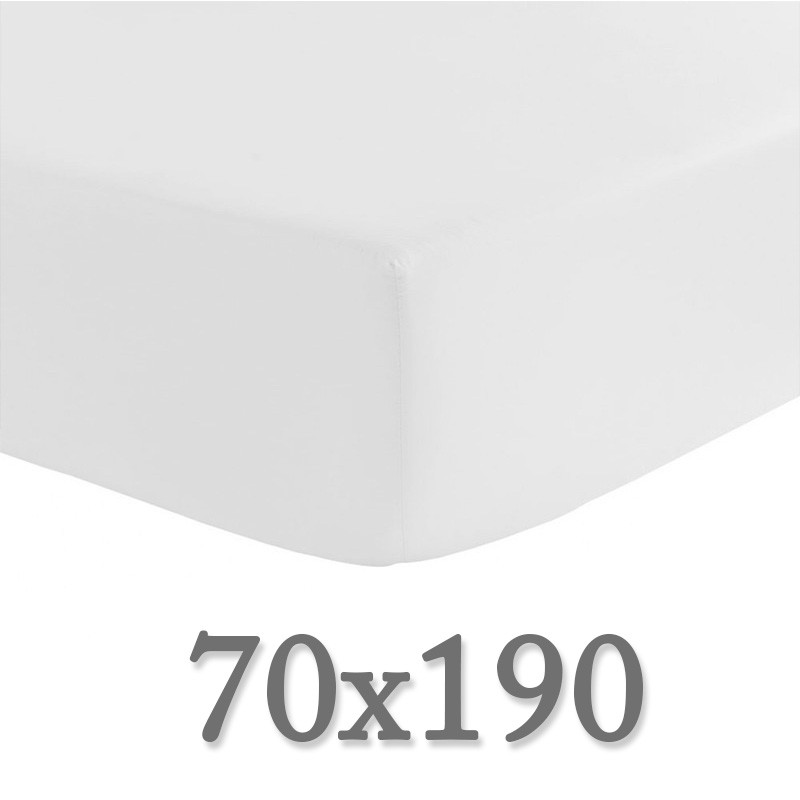Drap Housse 70 x 190, draps percale, satin de coton 70x190 ou 2 x 70