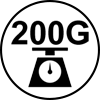 200g