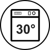 lavage a 30°